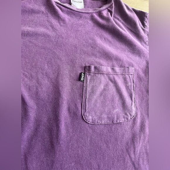 Ripndip World on Fire Tee Purple Cat SZ S - Picture 2 of 9